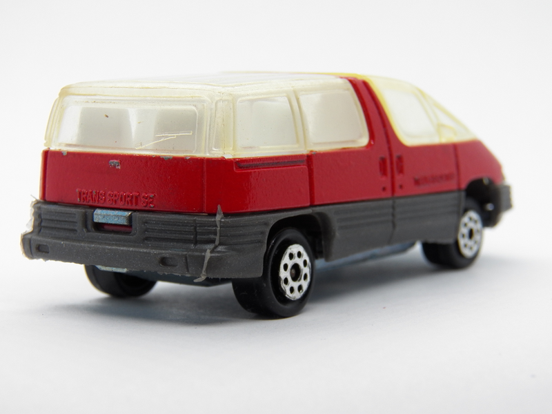 Illustration for article titled What's in the box? Car #23 Majorette Pontiac Trans Sport SE